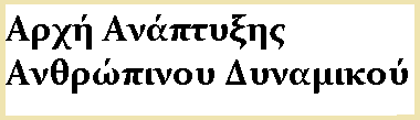 Αρχή Ανάπτυξης Ανθρώπινου Δυναμικού (ΑνΑΔ)